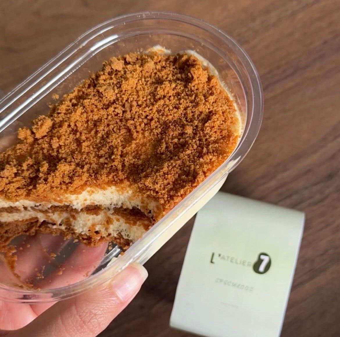 Tiramisu Speculoos de L'atelier 7
